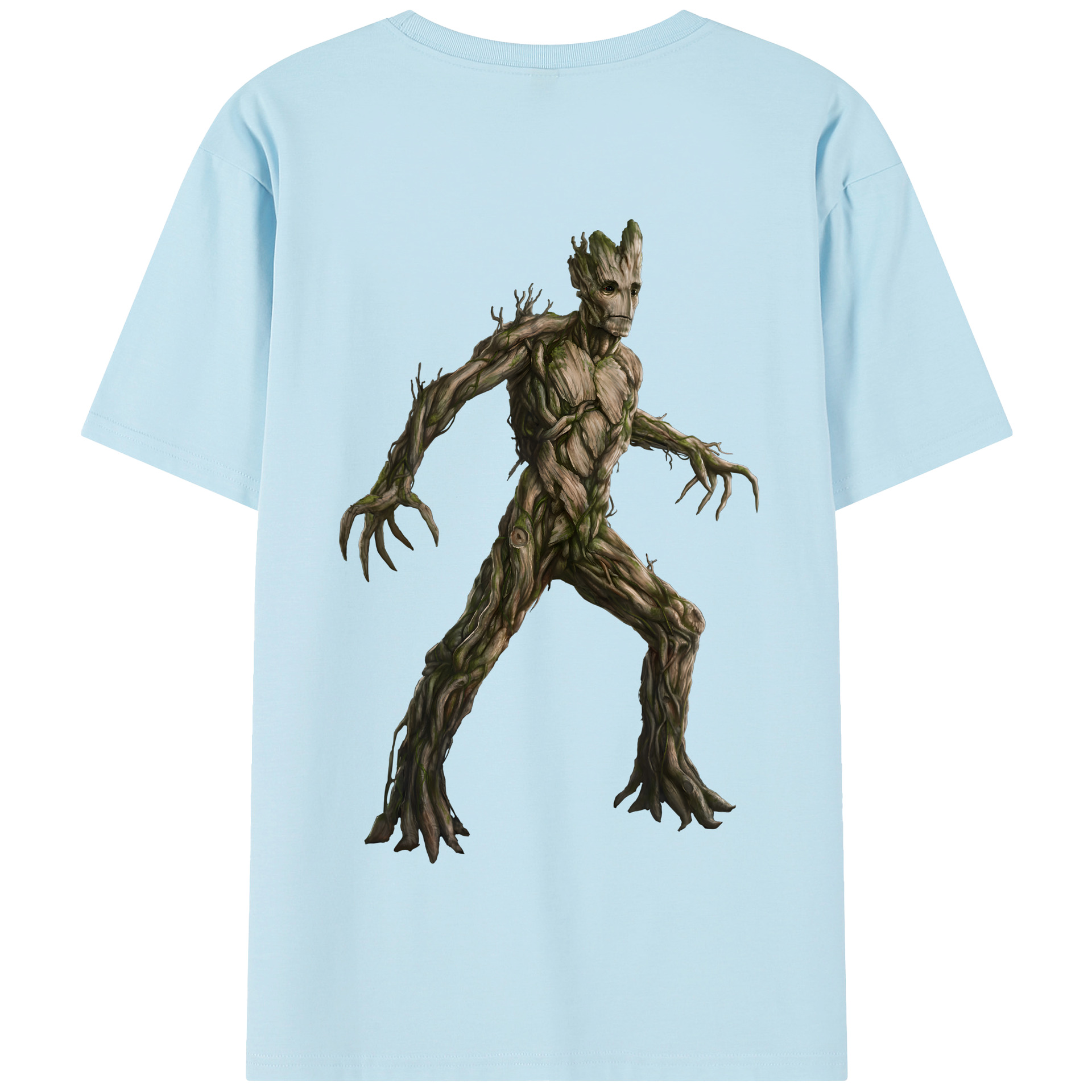 （画像用） アベンジャーズ The Avengers 綿100％半袖Tシャツ（背面プリント）